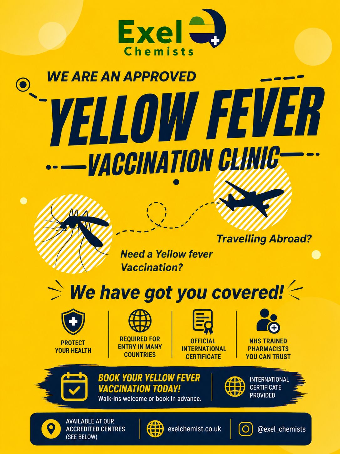 Yellow Fever NHS service